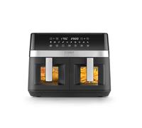 CASO Design AirFry DuoChef, Dual Air Fryer & Mini Oven, 14L Capacity Oven Mode, 5.5L Twin-Baskets, BPA Free, Non-stick