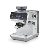 Caso Design EspressoGourmet Home Espresso Machine, Portafilter Coffee Maker | 19 Bar Pump, Dual Heating System, Pre-Brew, Steam Wand, Pressure Gauge, ESE Pod Compatible, 1.5L