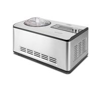 Caso Design IceCreamer 5-in-1 Yoghurt & Ice Cream Maker with Built-in Compressor in Silver Caso Design Silver