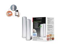 Caso Profi-Folienrollen 20 cm x 600 cm, 2 Rollen f?r Balken-Vakuumierer / stark