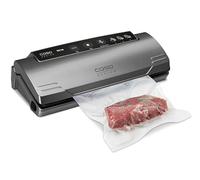 CASO VC10 Plus Edition Vacuum Sealer for Food, Food Saver Vacuum Sealer Machine with Variable Vacuum Strength, Vacuum Food Sealer with 30cm Weld for Sous Vide, Includes 50 Professional Quality Bags