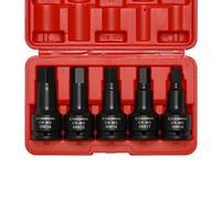 CASOMAN 3/4 Inch Drive Impact Hex Driver Set, 5-Pieces, Metric