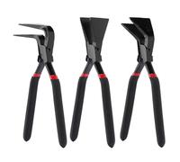 CASOMAN 3 PCS 0° 45° 90° Folding Pliers, Sheet Metal Bending Pliers-Jaw Width 60 mm, for for DIY, Artisan, and Workshops