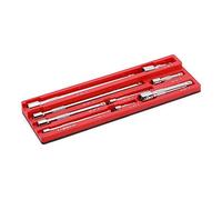 CASOMAN 9Piece Magnetic Extension Bar Holder, Durable ABS & Powerful Magnets Desgin, Hold Up to 9 Extension Bars