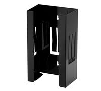 CASOMAN Magnetic Glove/Tissue Dispenser, 8 LBS Capacity, Black Glove Dispenser, Wall Mount, Glove Box Holder, Glove Holder for Wall Mount, Magnetic Glove Box Holder