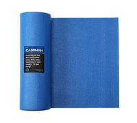 CASOMAN Professional Grade High Grip Tool Box Liner, Drawer Liner, and Shelf Liner, Blue, 16 inch (Wide) x 16 feet (Long), Adjustable Thick Cabinet Liners