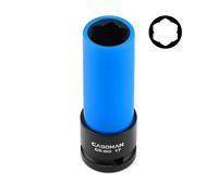CASOMAN Protective Wheel Lug Nut Socket for Mercedes Benz with 17mm Convex, Flower Head Lug Nut Socket