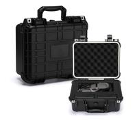 CASOMAN Water-Proof and Dust-Proof Protective Sturdy Plastic Storage Case with Cush-Proof Sponge and Customizable Foam, IP67 Water Proof Grade, 13.4" X 11.6" X 6"