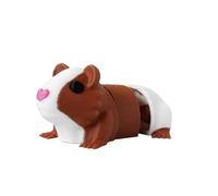 CASOME 3D Printed Cute Guinea Pig Figurine, Realistic Animal Sculpture For Desk Decor, Miniature Guinea Pig Model For Home & Office Display