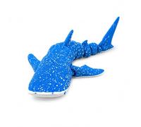 CASOME 3D Printed Whale Shark Figurine, Movable Ocean Creature Sculpture For Home Decor, Realistic Marine Animal Desk Ornament, Articulated Sea Life Model For Coastal Decor And Collectors(Blue)