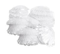 CASOME 50PCS Disposable Rabbit & Guinea Pig Cage Liners - Clear Plastic Cage Pads with Elastic Edge - Super Absorbent, Waterproof, Non-Slip Liners for Small Animal Trays, Easy to Use & Clean