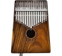 CASOTA Portable Piano Thumb Piano, 17 Keys Eq, 17 Keys Eq Solid Acacia Thumb Piano Link Speaker Electric Pickup With Bag Cable Calimba Keyboard Instrument (Size : 2)