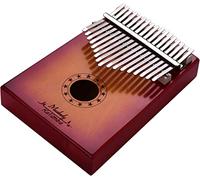 CASOTA Portable Piano Thumb Piano,17 Keys Thumb Piano o Solid Metal Material Musical Instrument Portable For Kids Adults Beginner With Tuning Hammer Carrying Bag Wiping Cloth Sticker