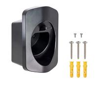 Casoter Type 2 Wall Mount EV Car Charging Cable Holder Organizer Electric Vehicle Charger Plug Holder with Screws Compatible with most EU standards