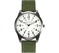 Casotime Tactical Military Watch for Men - Field-Tested Analog Quartz with Luminous Dial, 30M Water Resistant Nylon Band & Second Hand | Unisex Army Sport Wristwatch