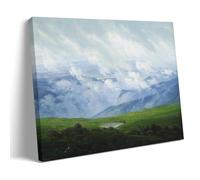 Caspar David Friedrich Classic Posters Drifting Clouds Canvas Wall Art Prints Photo Picture Paintings Room Decor Home Decorative 12x18inch(30x45cm)