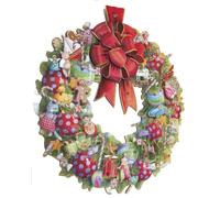 Caspari Advent-Wreath US,multi