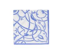 Caspari Algarve Ceramic Blue Paper Linen Dinner Napkins - 12 Per Package