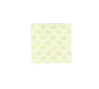 Caspari Basketry Moss Green Paper Linen Cocktail Napkins - 15 Per Package