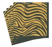 Caspari Entertaining with Serengeti Napkin Dinner, Paper, Ochre, 3 x 0.45 x 25.4 cm
