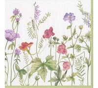 Caspari French floral Spring Flowers Luncheon Paper Table Napkins 20 in a pack 33cm square