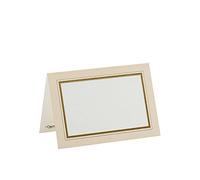Caspari Gold Border Place Cards - 10 Per Package