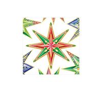 Caspari Jeweled Stars Paper Cocktail Napkins in White, 20 Per Package