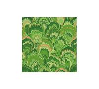 Caspari Marbled Ceramica Green Cocktail Napkins - Includes 20 Cocktail Napkins