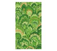 Caspari Marbled Ceramica Green Guest Towels - Includes 15 Guest Towels