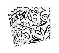 Caspari Matisse Paper Cocktail Napkins in Black - 20 Per Package