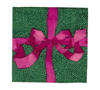 Caspari Tied with A Bow Green & Plum Cocktail Napkins - 20 Per Package