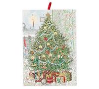 Caspari Tree with Gifts by Robert Dohar Advent Calendar 21 x 30cm Candlelit Tree with Gifts Advent Calendar - 1 Each'
