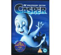 CASPER - 25TH ANNIVERSARY 2xDVD EDITION INCLUDING 3 MOVIES: / 1. CASPER / 2. CASPER - A SPIRITED BEGINNING / 3. CASPER'S SCARE SCHOOL / + BONUS DVD WITH 5 CASPER CARTOONS [dvd]