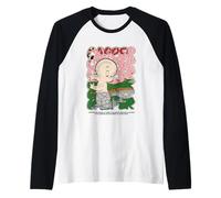 Casper Movie Classic Retro Comic Style Raglan Baseball Tee