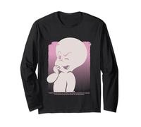 Casper Movie Merch Cheeky Wink Design Long Sleeve T-Shirt