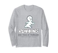 Casper Movie Running Away from My Problems Long Sleeve T-Shirt