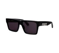 Off-White OW1034 CASPER 1007 Unisex Sunglasses Acetate Black Grey Squared Normal