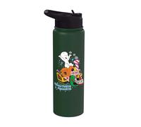 Casper The Friendly Ghost Cheerfully Spooky Holiday Stainless Steel Insulated Water Bottle