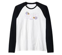 Casper The Friendly Ghost Daisy Logo Raglan Baseball Tee
