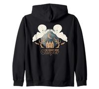 Casper The Friendly Ghost Ghostly Twins At The Manor Zip Hoodie