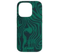 Casper The Friendly Ghost Green Psychedelic All-Over Print Case for iPhone 14 Pro