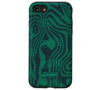 Casper The Friendly Ghost Green Psychedelic All-Over Print Case for iPhone SE (2020) / 7/8