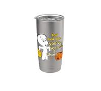 Casper the Friendly Ghost Halloween Like You've Seen a Ghost Stainless Steel Insulated Tumbler