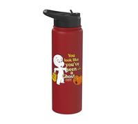 Casper the Friendly Ghost Halloween Like You've Seen a Ghost Stainless Steel Insulated Water Bottle