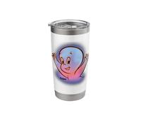 Casper The Friendly Ghost Halloween Retro Glow Stainless Steel Insulated Tumbler