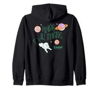 Casper The Friendly Ghost Hang In There Zip Hoodie