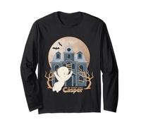 Casper The Friendly Ghost Haunted House Glow Long Sleeve T-Shirt