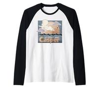 Casper The Friendly Ghost Starry Flight Raglan Baseball Tee