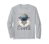 Casper The Friendly Ghost Twin Ghosts & Haunted Manor Long Sleeve T-Shirt