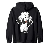 Casper The Friendly Ghost Vampire Halloween Zip Hoodie